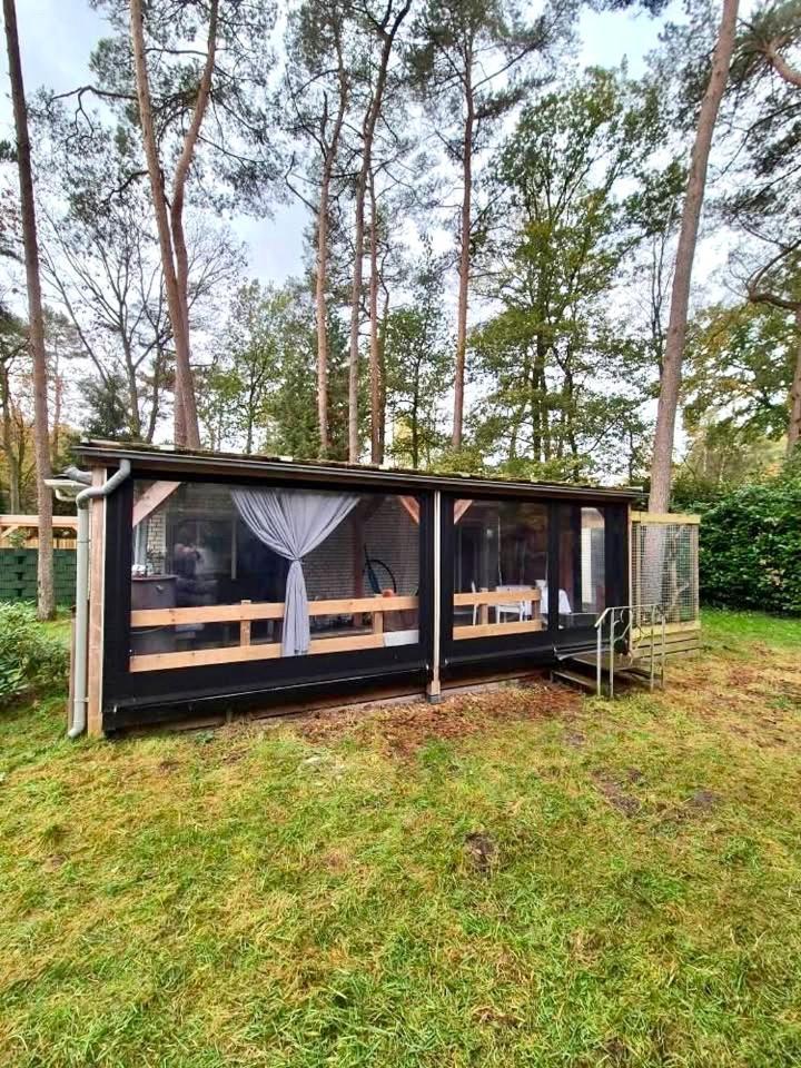 Cosy Chalet Veluwe With A Spacious Garden And Veranda Doornspijk Kültér fotó