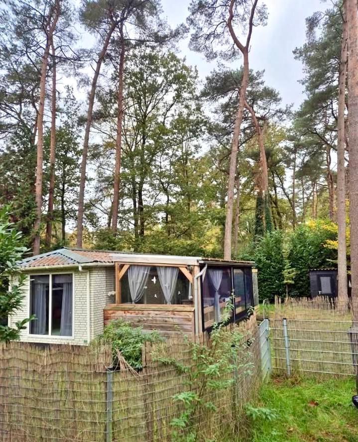 Cosy Chalet Veluwe With A Spacious Garden And Veranda Doornspijk Kültér fotó