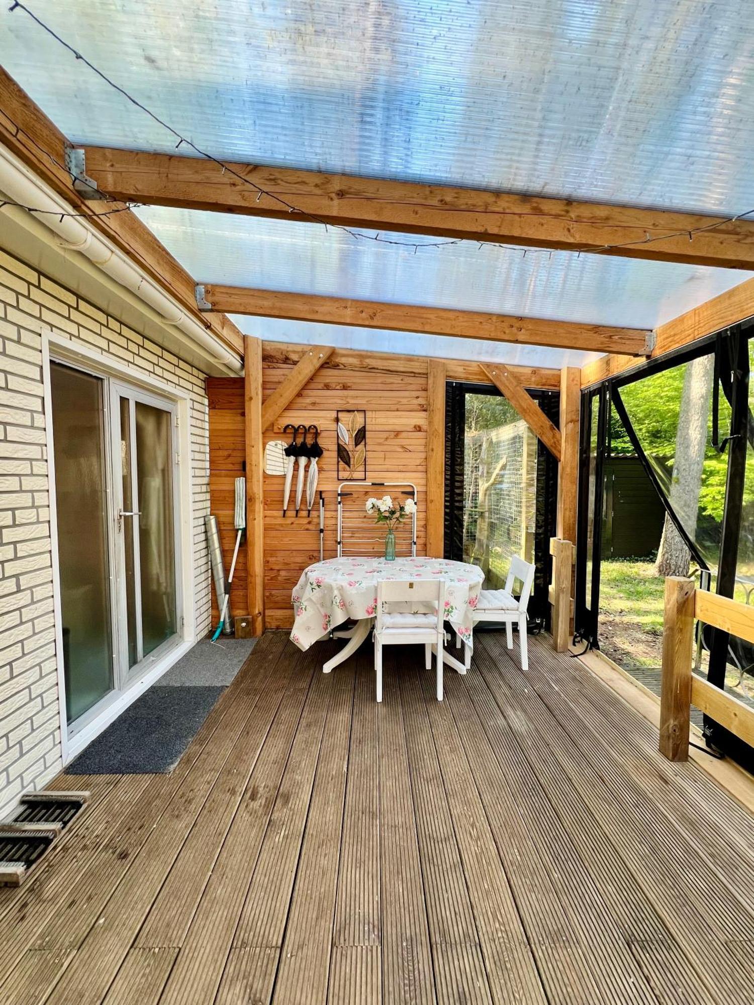 Cosy Chalet Veluwe With A Spacious Garden And Veranda Doornspijk Kültér fotó
